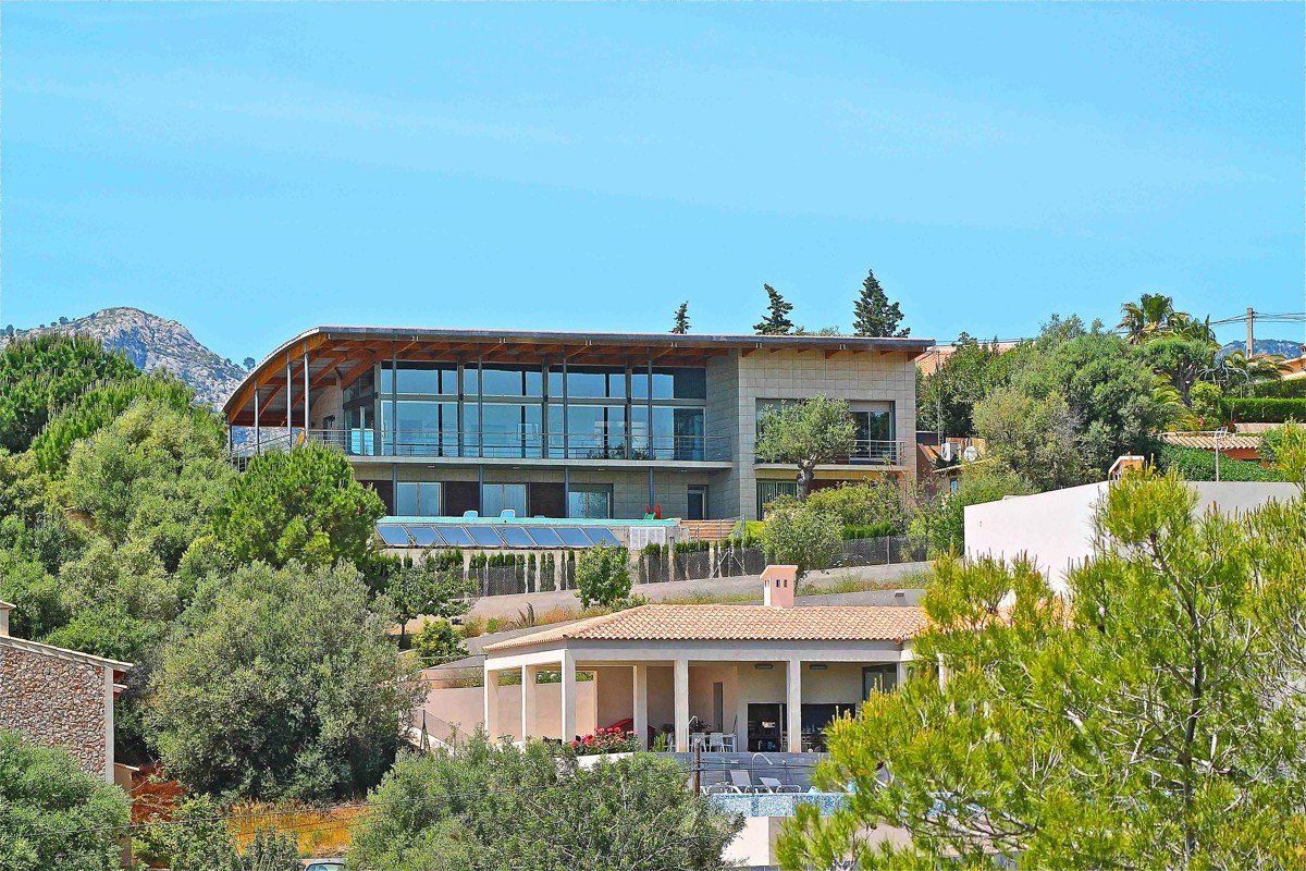 Extravagante chalet en Bunyola de estilo moderno