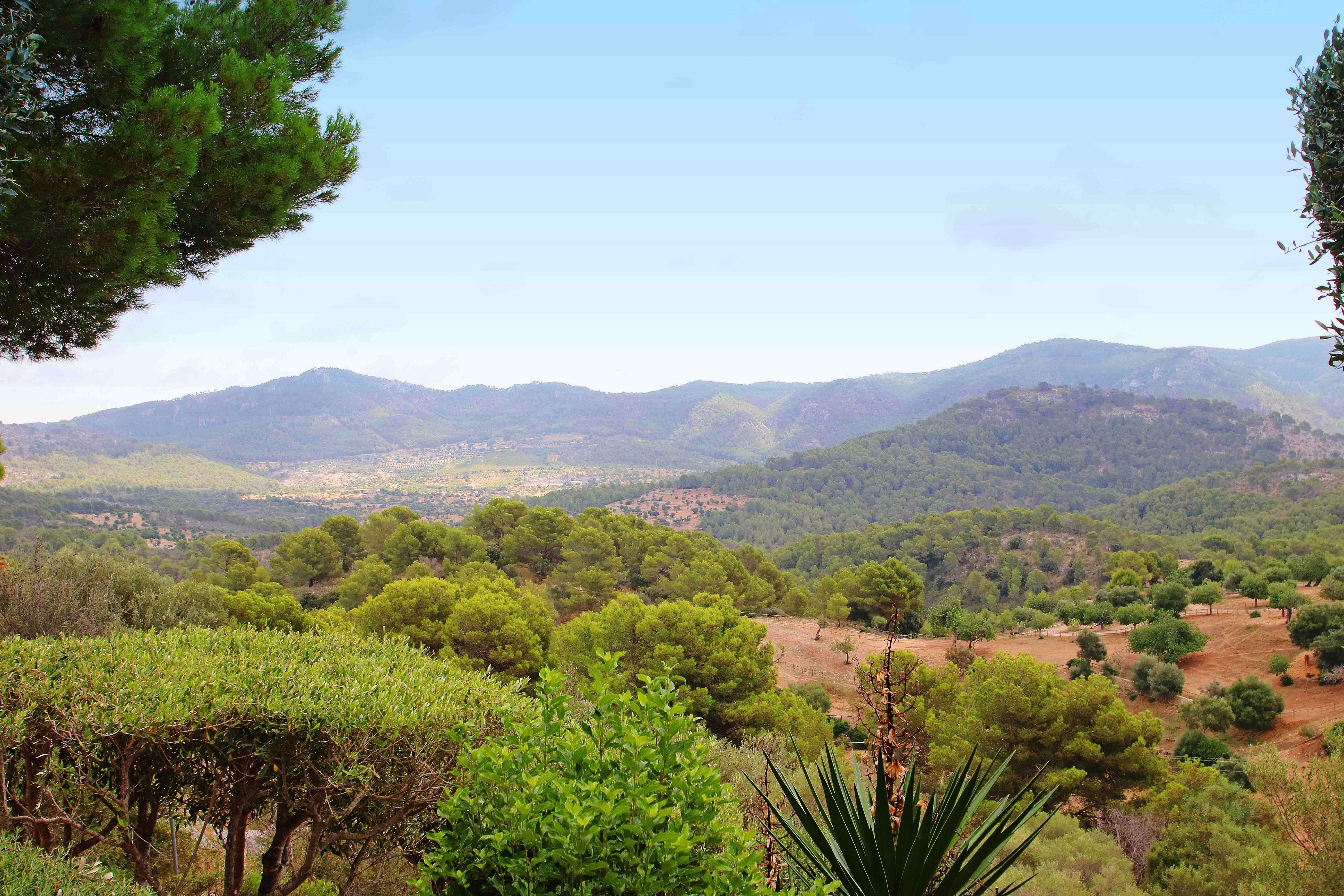Casa mediterránea con vistas panorámicas en Son Font