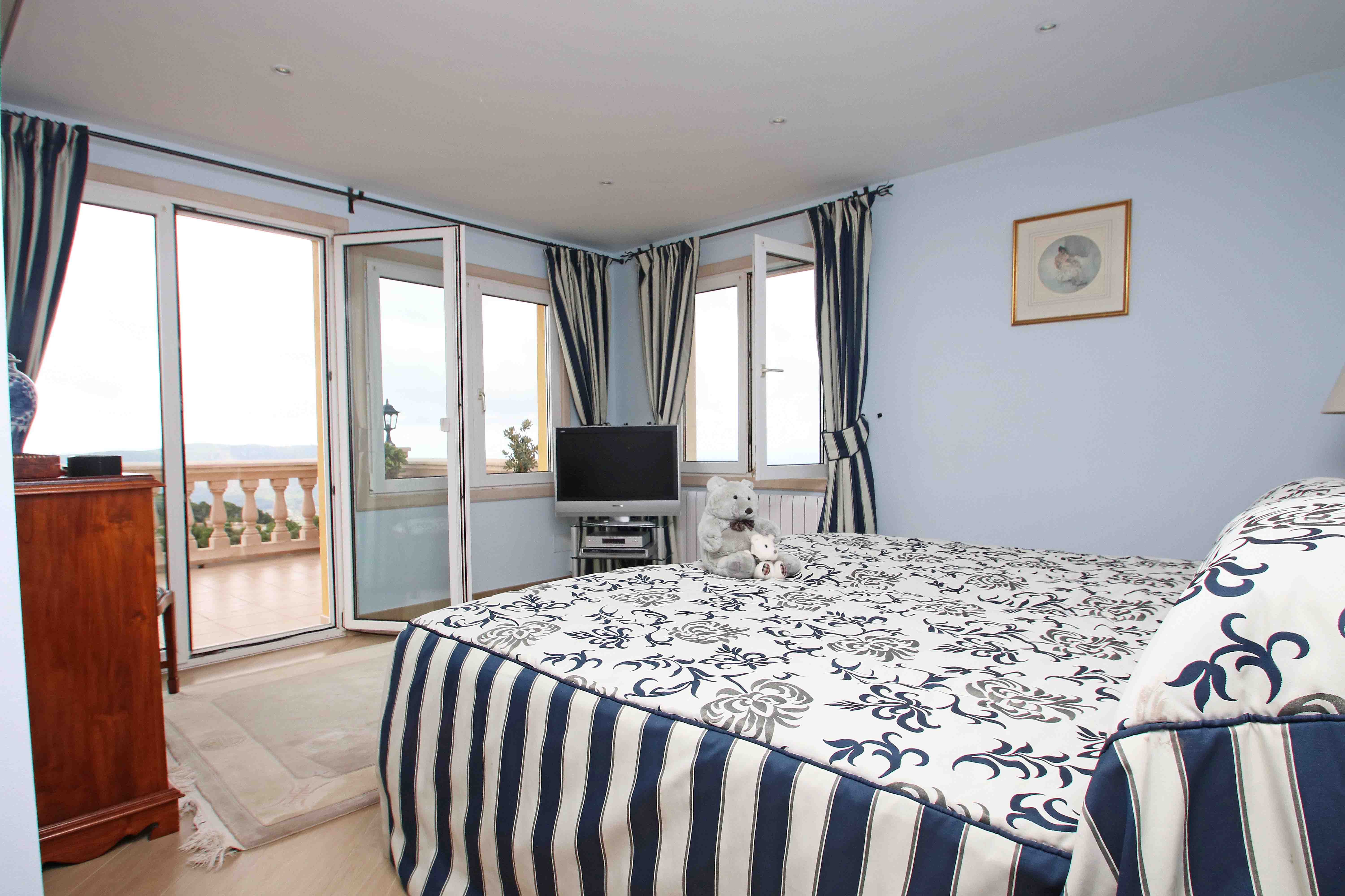 Casa mediterránea con vistas panorámicas en Son Font