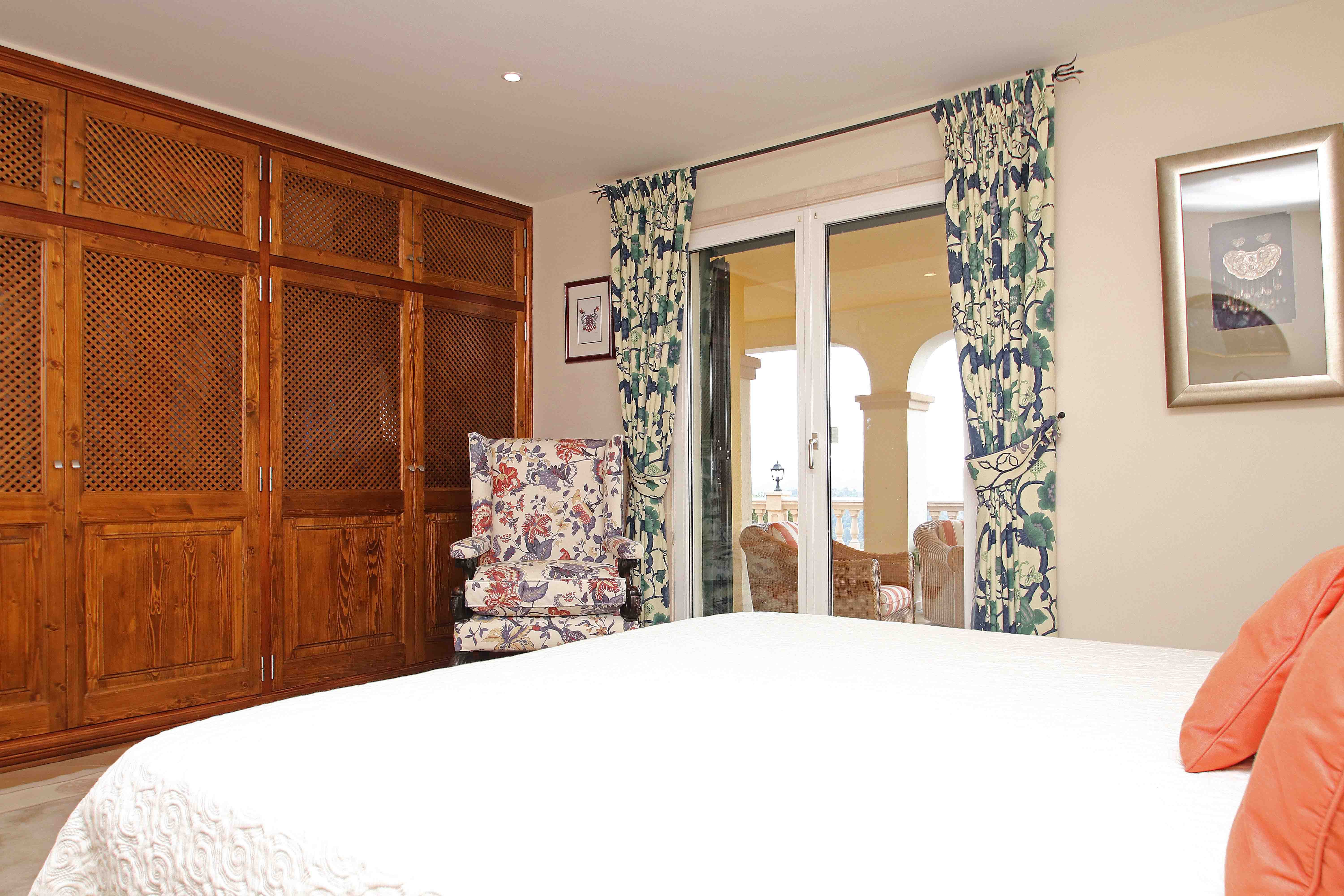 Casa mediterránea con vistas panorámicas en Son Font