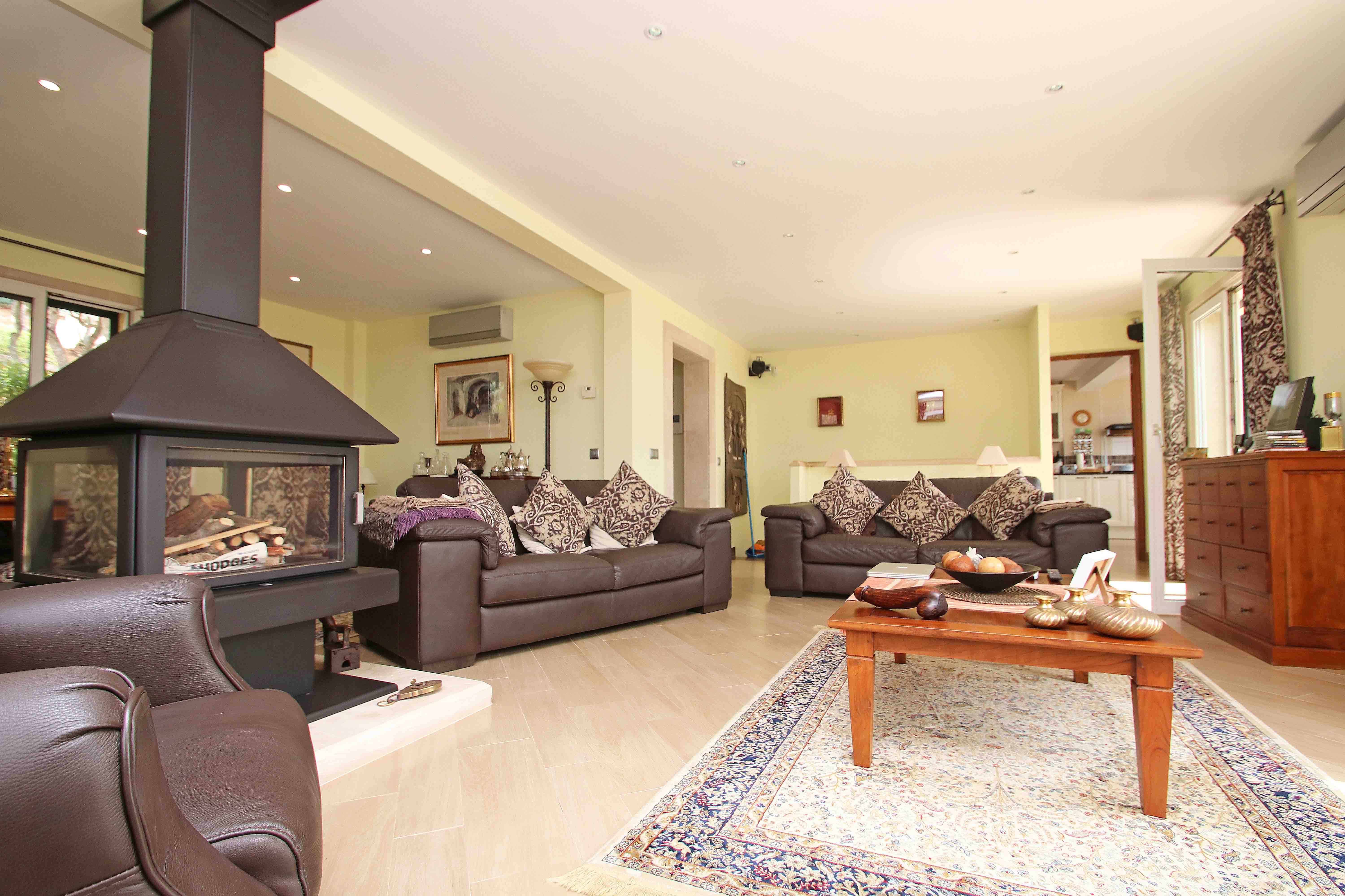 Casa mediterránea con vistas panorámicas en Son Font