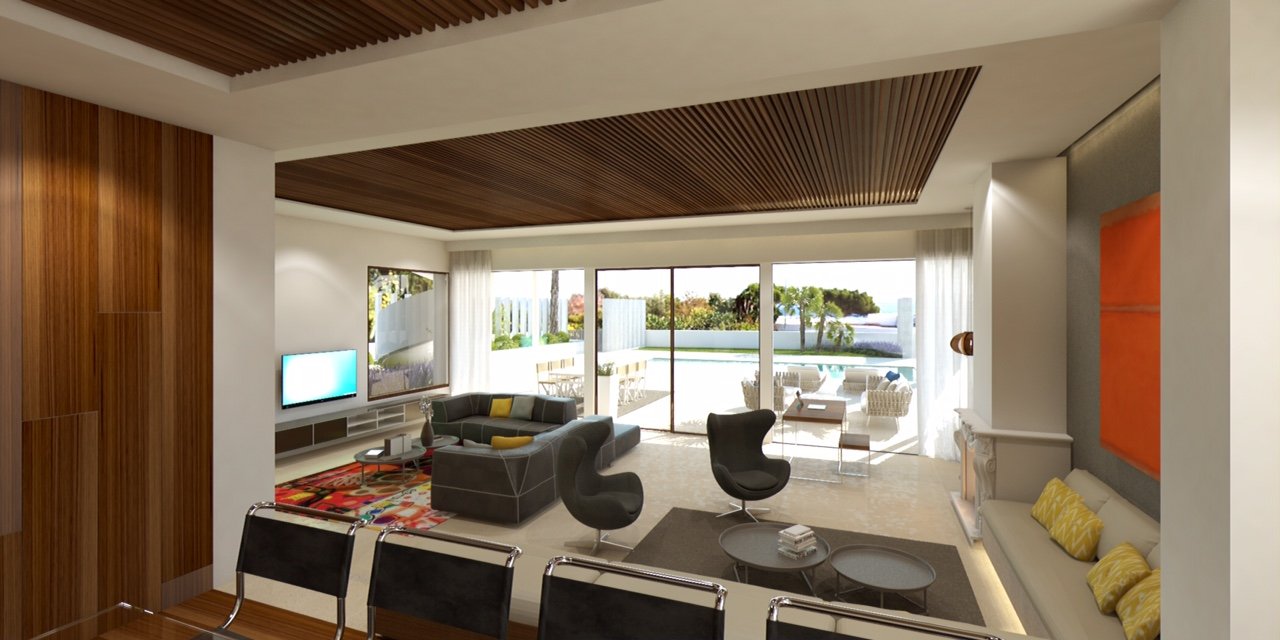 Proyecto de un chalet en Sol de Mallorca de estilo contemporáneo