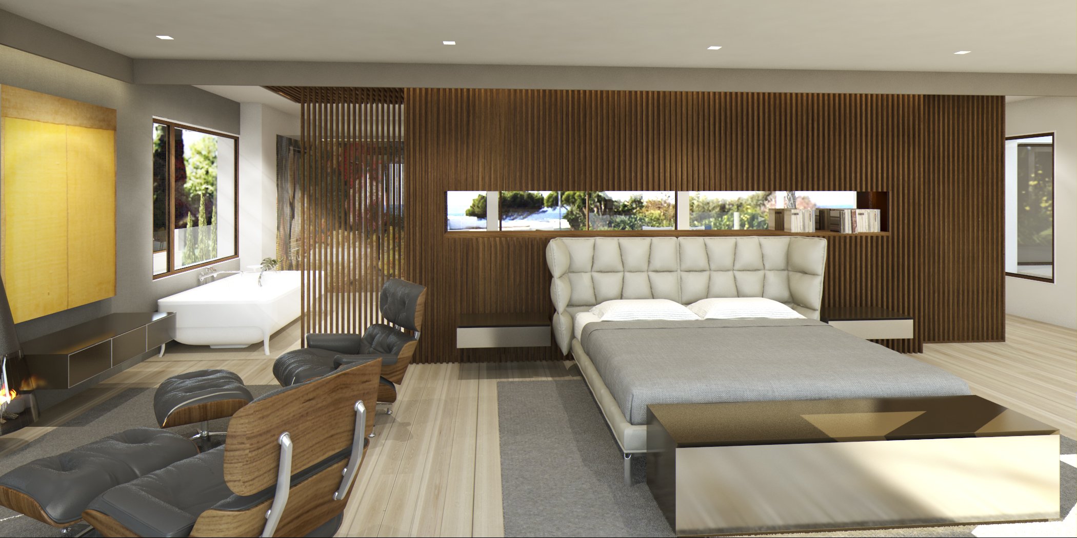 Proyecto de un chalet en Sol de Mallorca de estilo contemporáneo