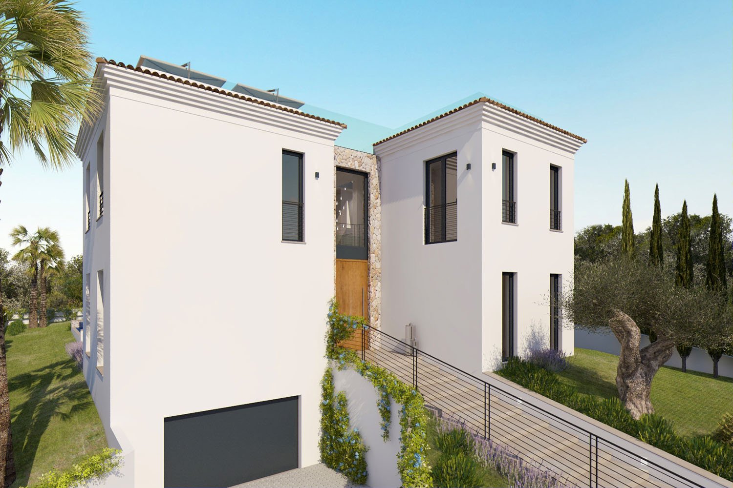 Obra nueva de casa de lujo en Santa Ponsa