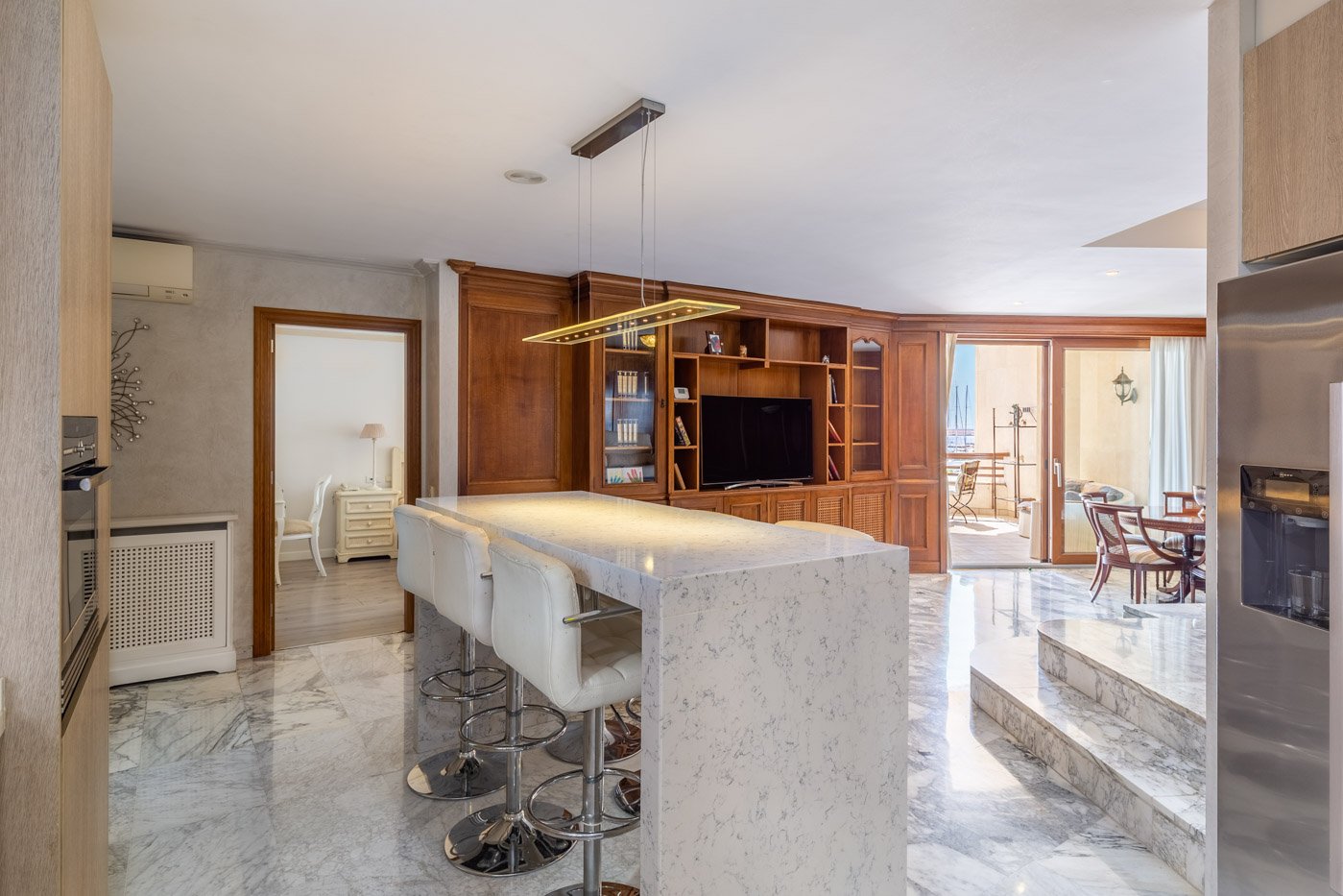 Spacious luxury apartment with sea view in Palma- Paseo Maritimo