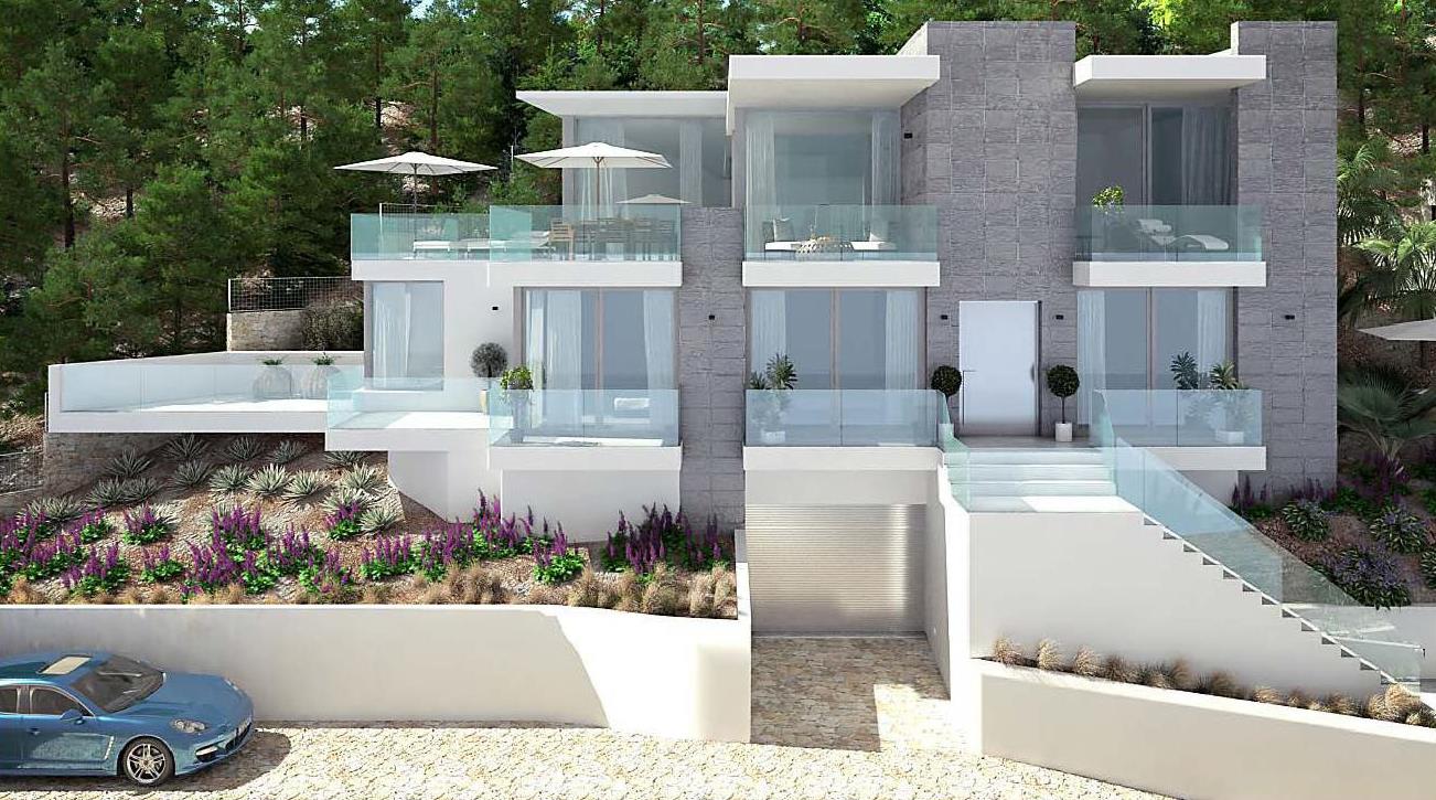 Villa con vistas al mar en Santa Ponsa