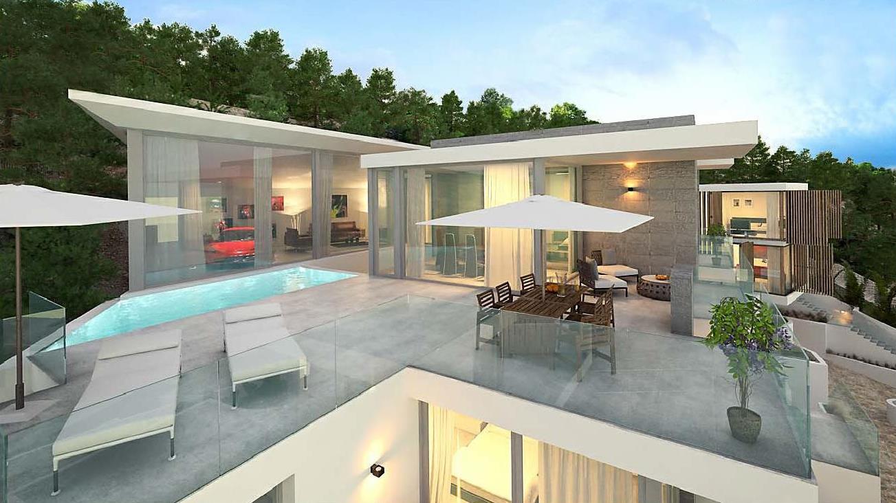 Villa con vistas al mar en Santa Ponsa