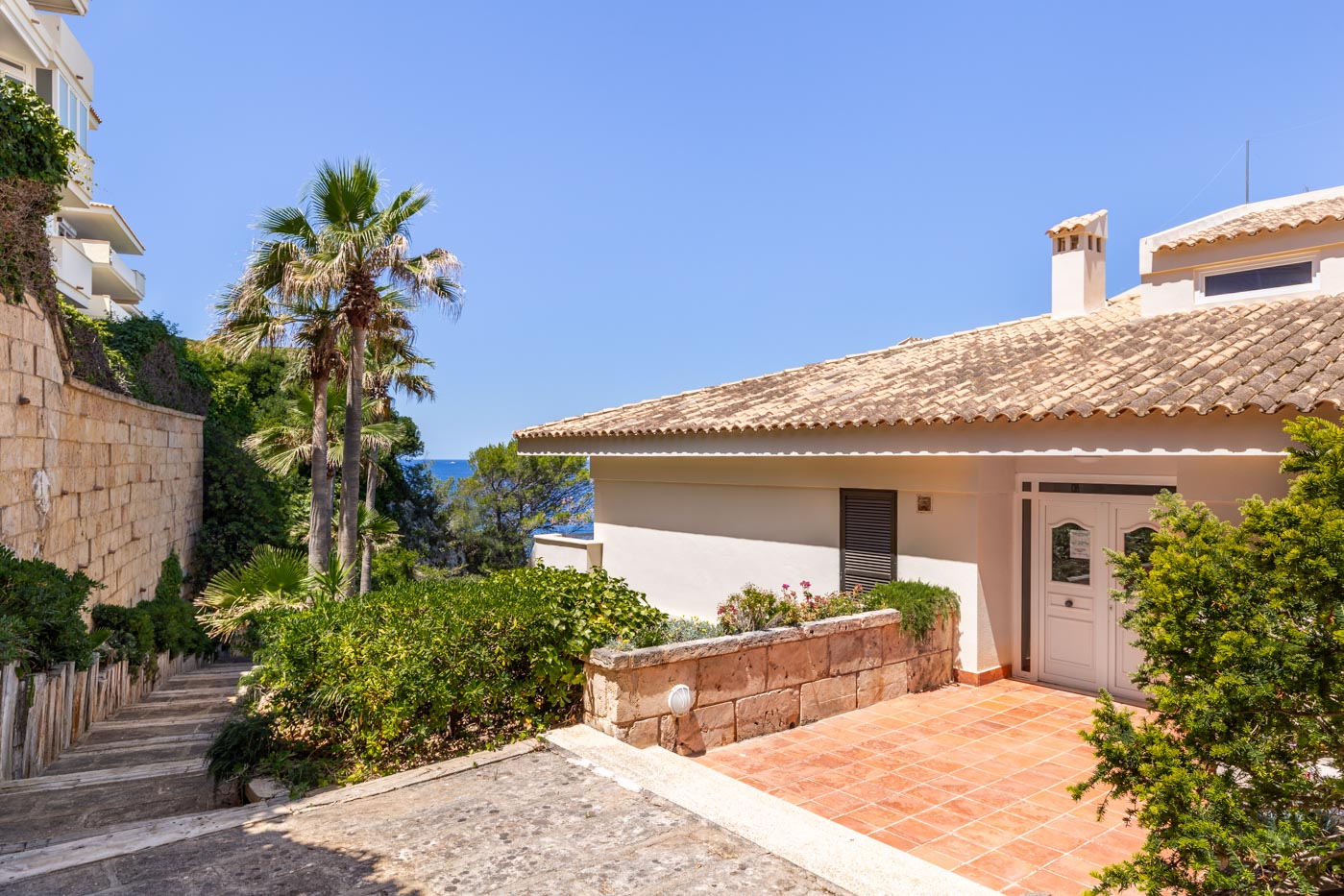 Apartment at the sea front residence in Santa Ponsa
