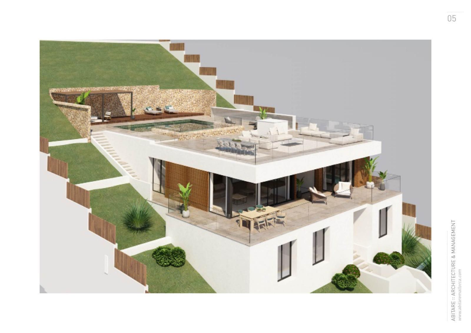 INVESTMENT: Villa with license in Costa d'en Blanes with sea views