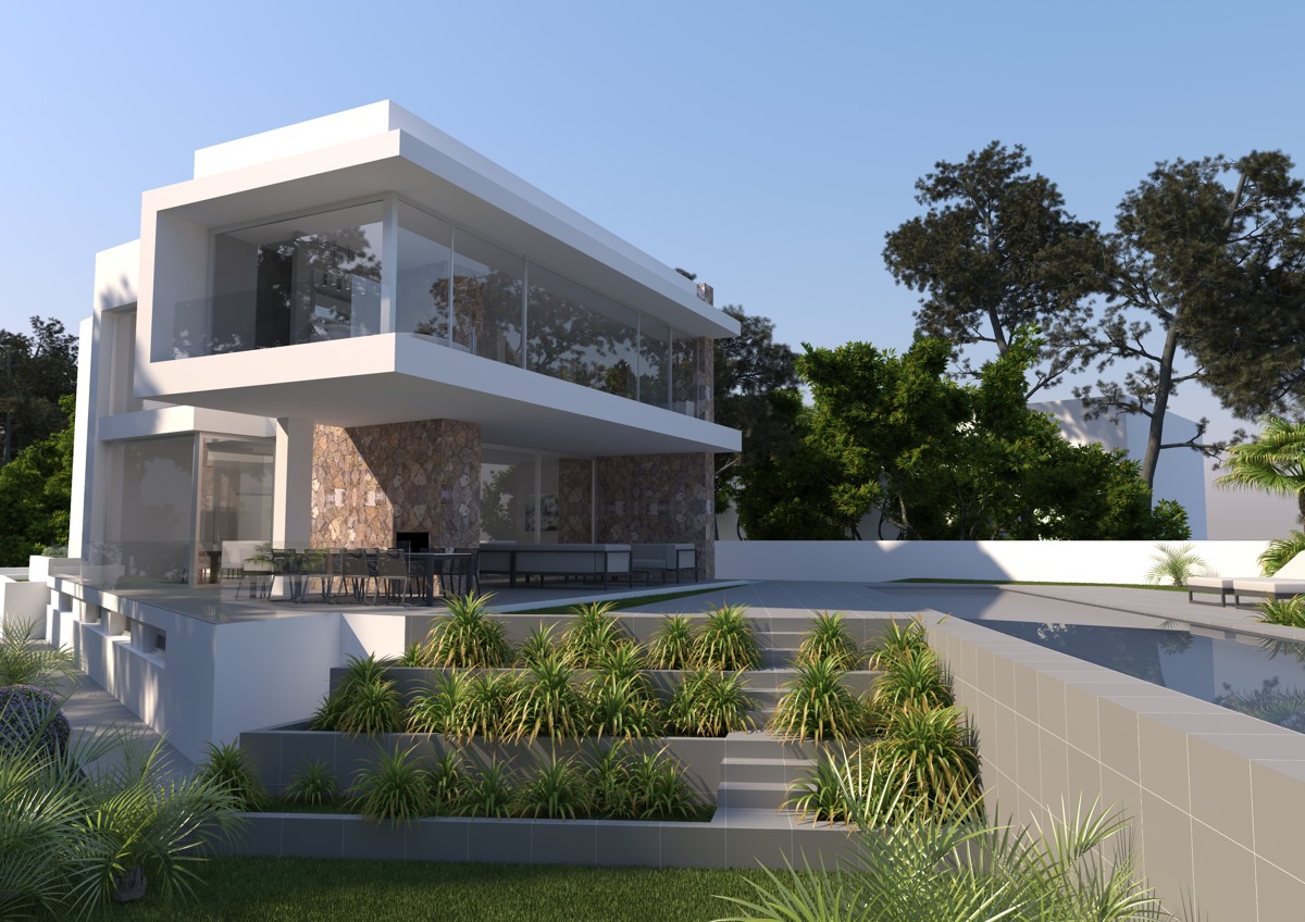 Impresionante villa de lujo de estilo moderno El Toro