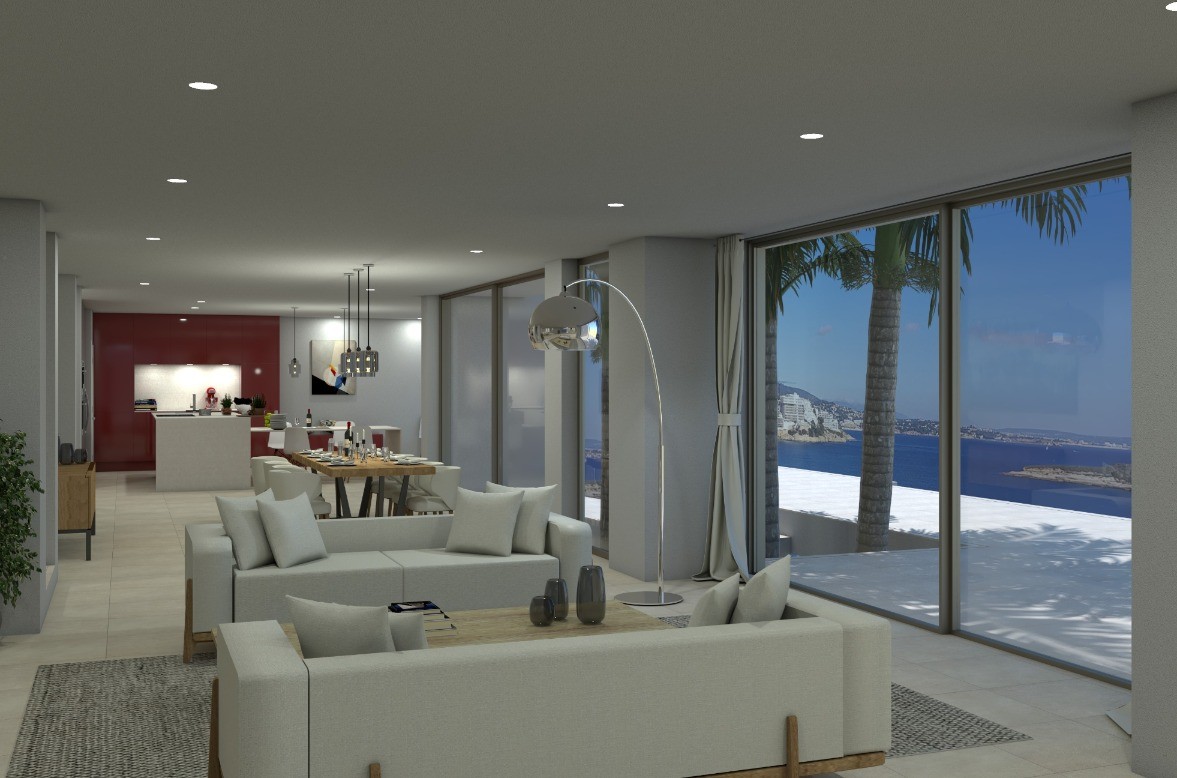  1ª línea de mar: Fantástico chalet Cala Vinyas 