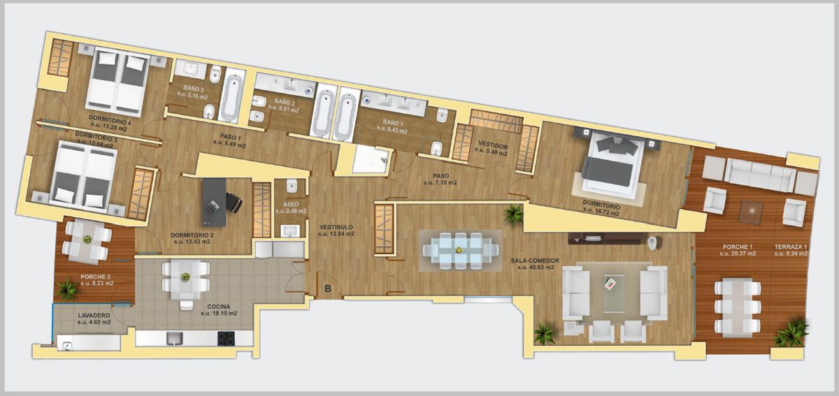 Beautiful Apartment in Palma-Portixol