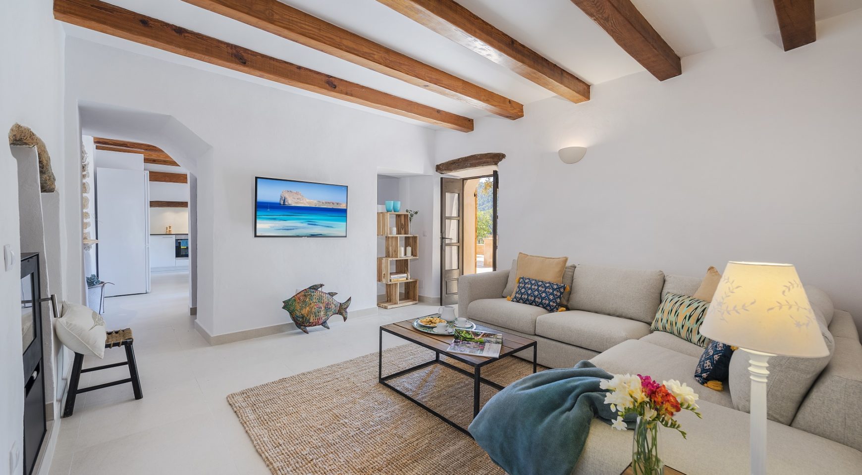  Idyllic location: Natural stone finca near Andratx 