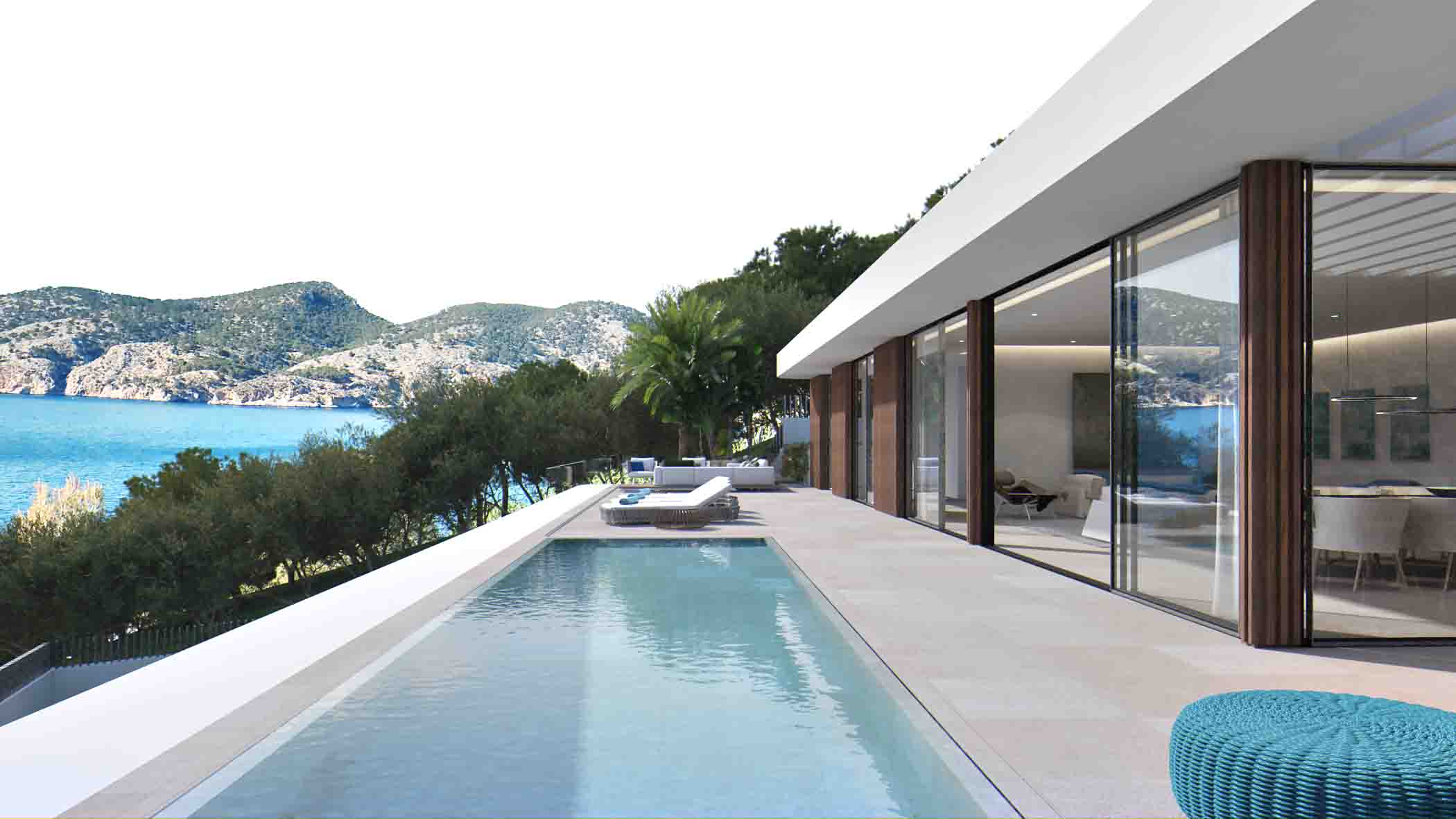 Building plot with sea view and submitted license Camp de Mar