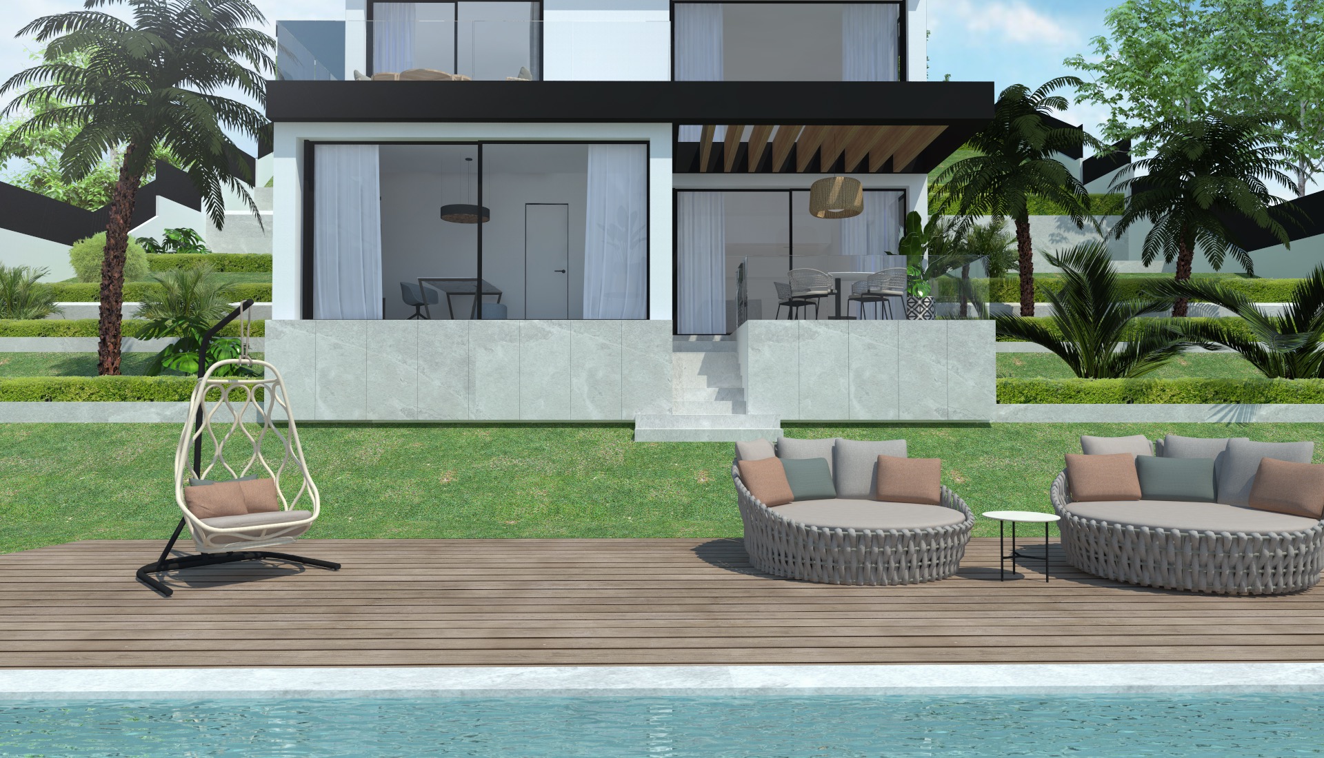 New key-ready luxury villa Costa D`en Blanes