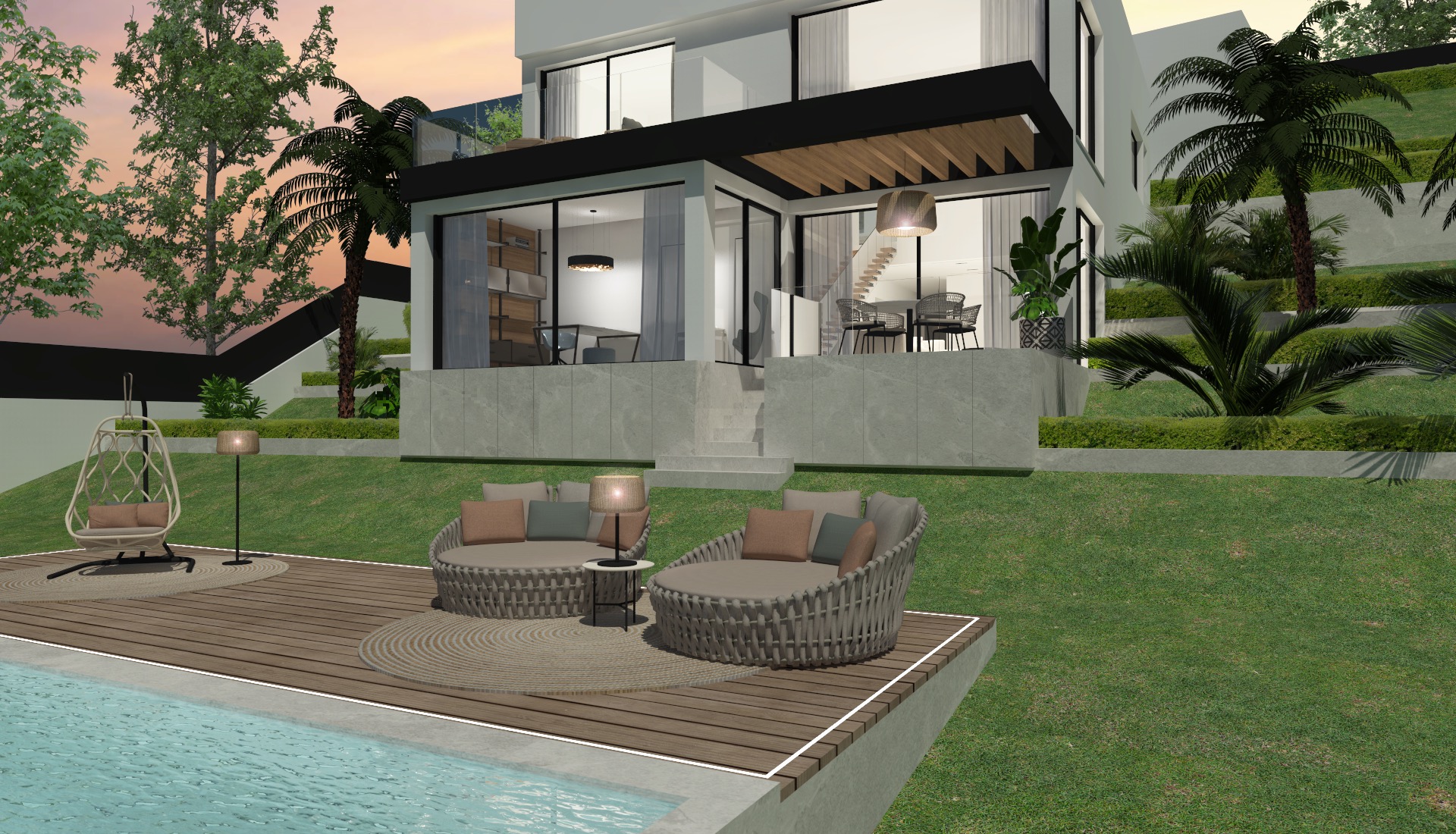 New key-ready luxury villa Costa D`en Blanes