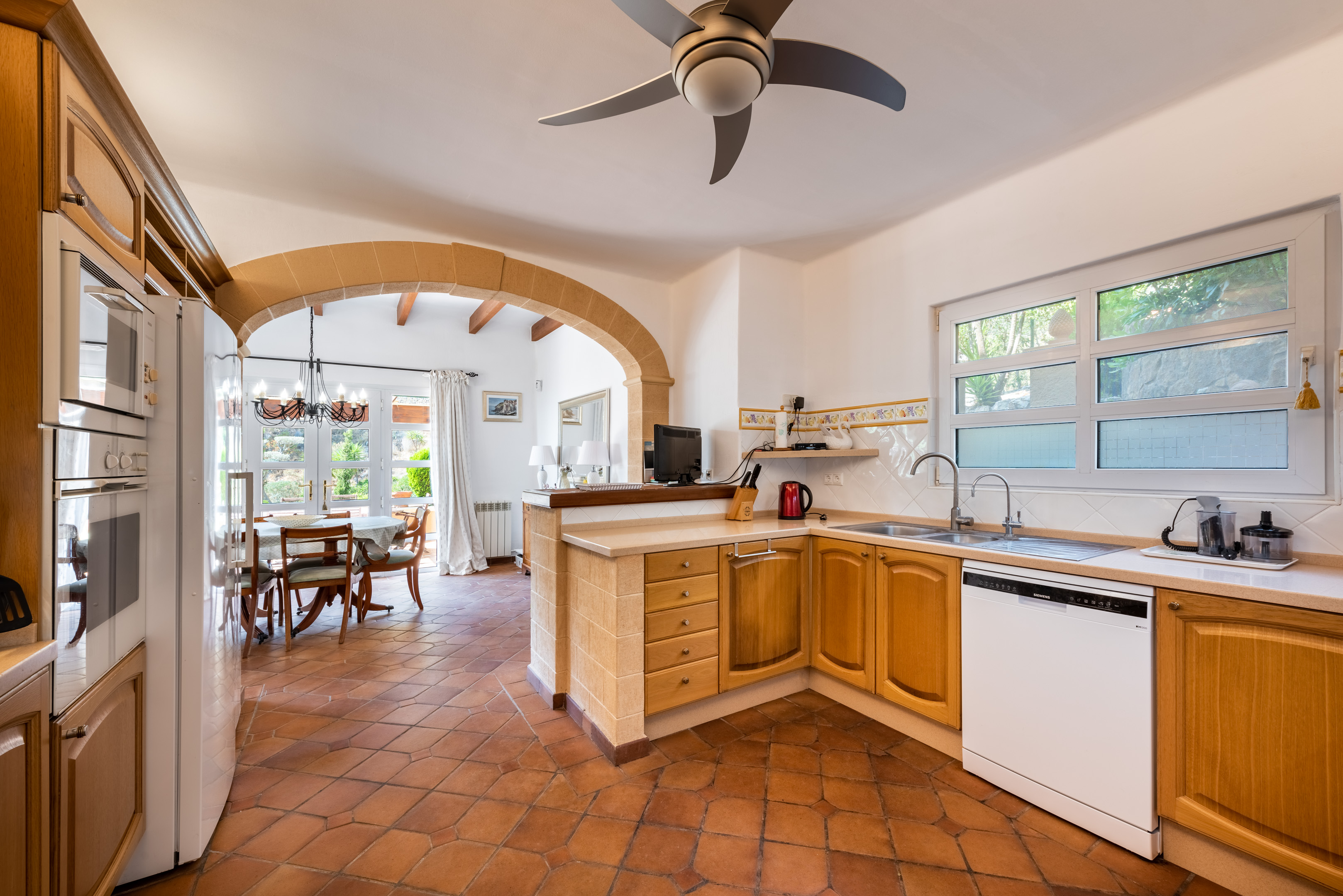 Cozy country house in Son Font with panoramic sea views