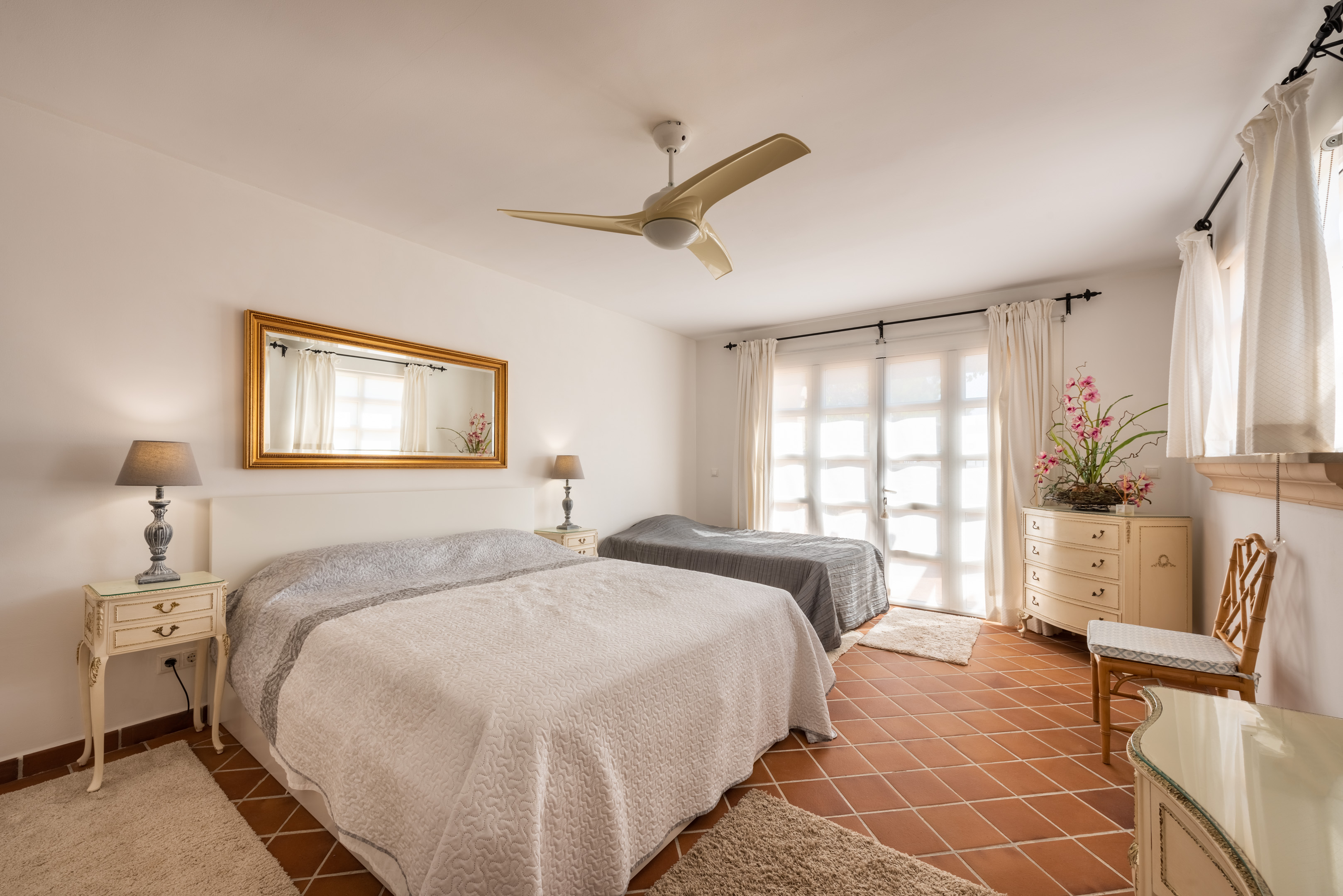 Cozy country house in Son Font with panoramic sea views