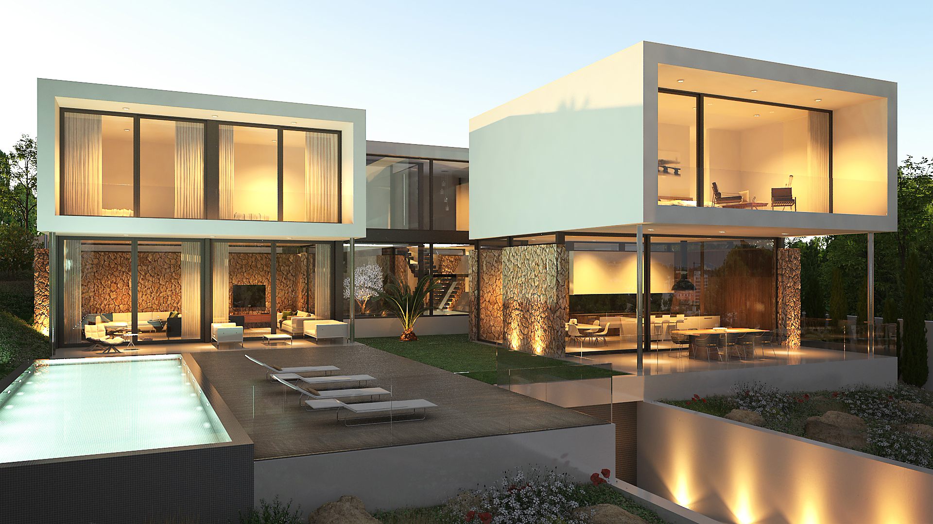  Project of luxury villa in Sol de Mallorca 