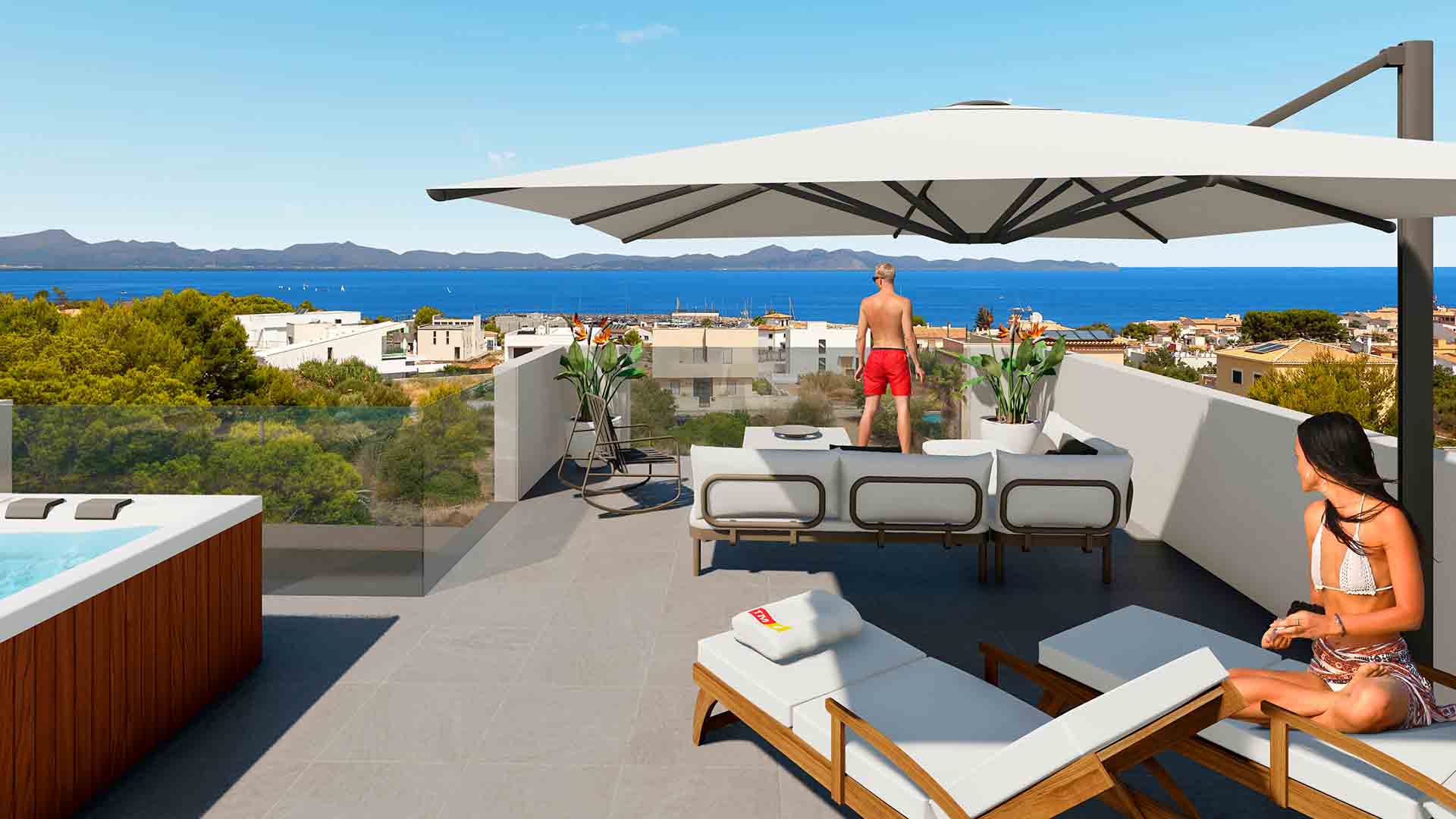  Newly built: Fabulous villa in Colonia de Sant Pere 