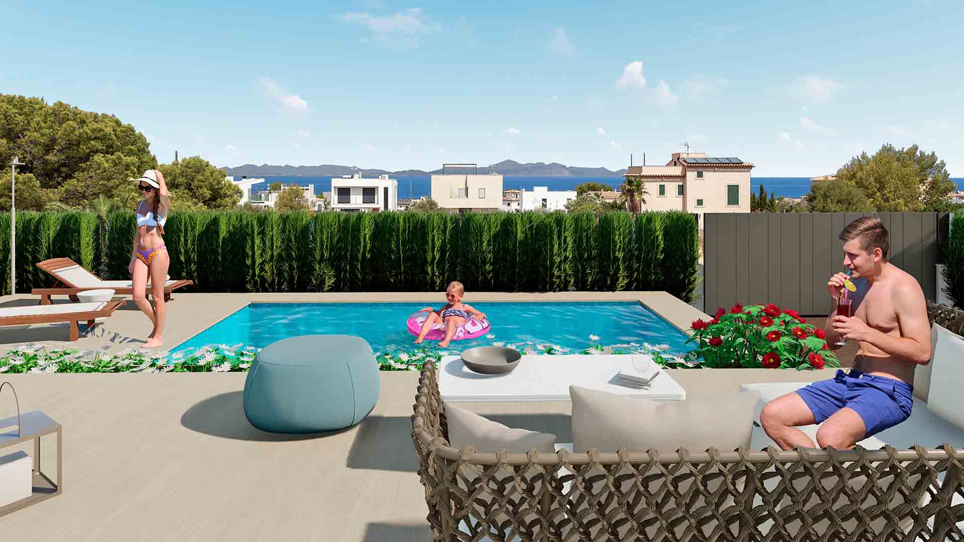  Newly built: Fabulous villa in Colonia de Sant Pere 