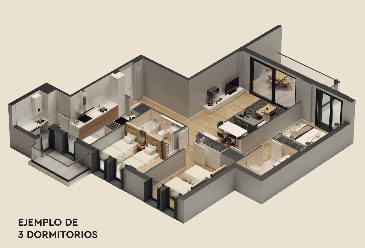 Newly built : Luxury flat in Palma de Mallorca