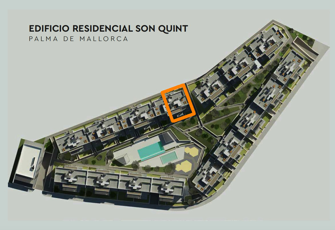 Newly built : Luxury flat in Palma de Mallorca