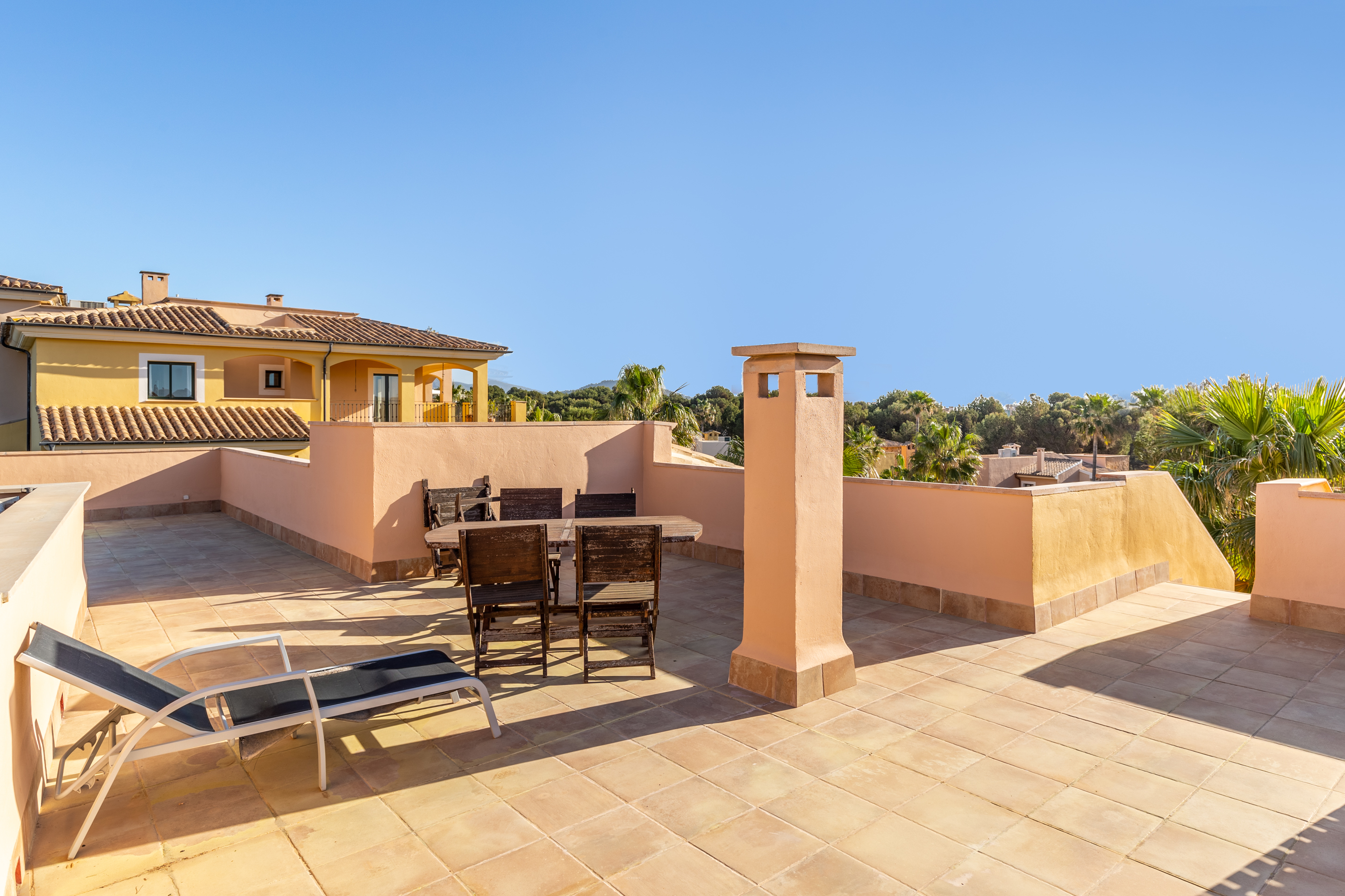 Spacious penthouse in a luxury Golf residence in Nova Santa Ponsa