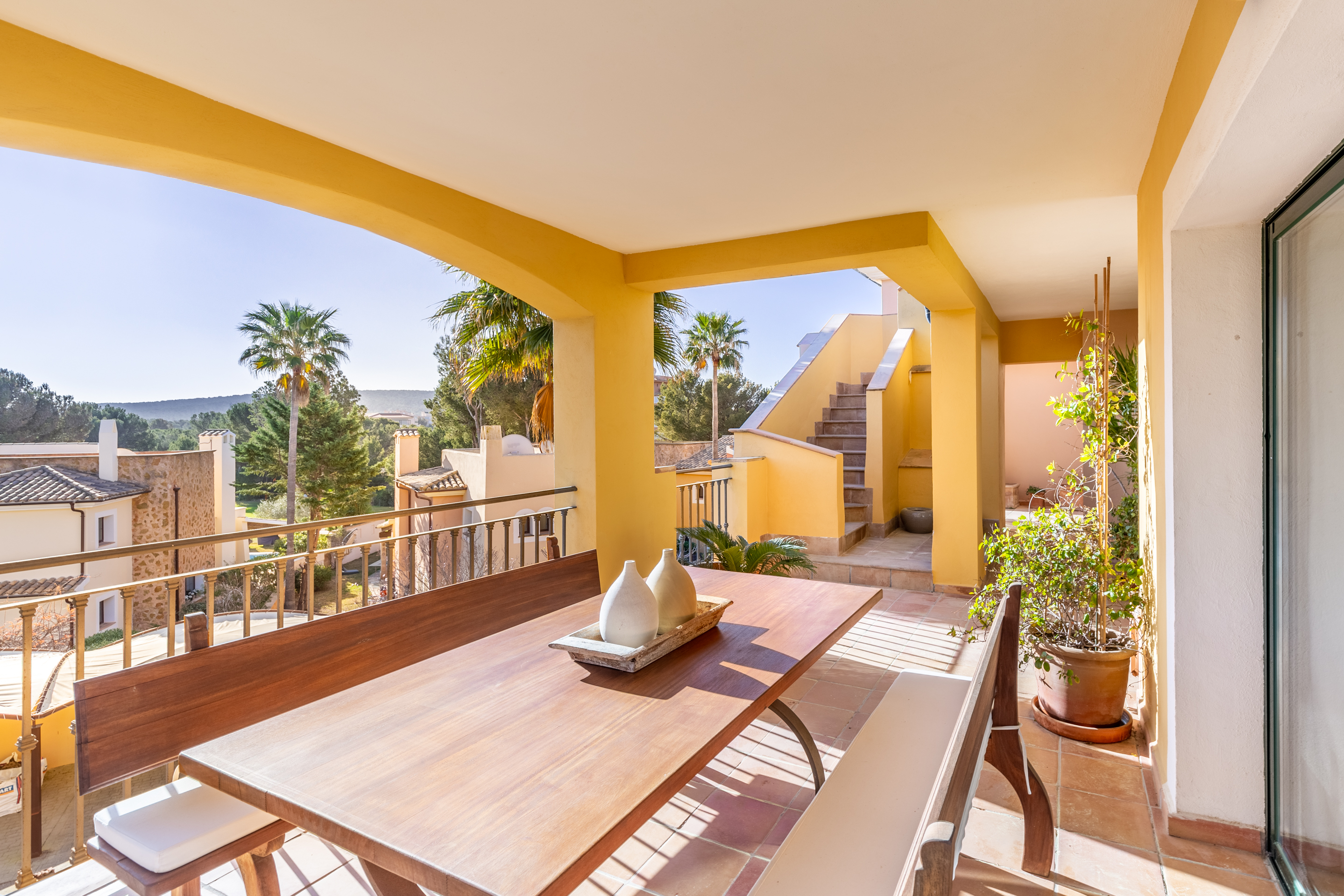 Spacious penthouse in a luxury Golf residence in Nova Santa Ponsa