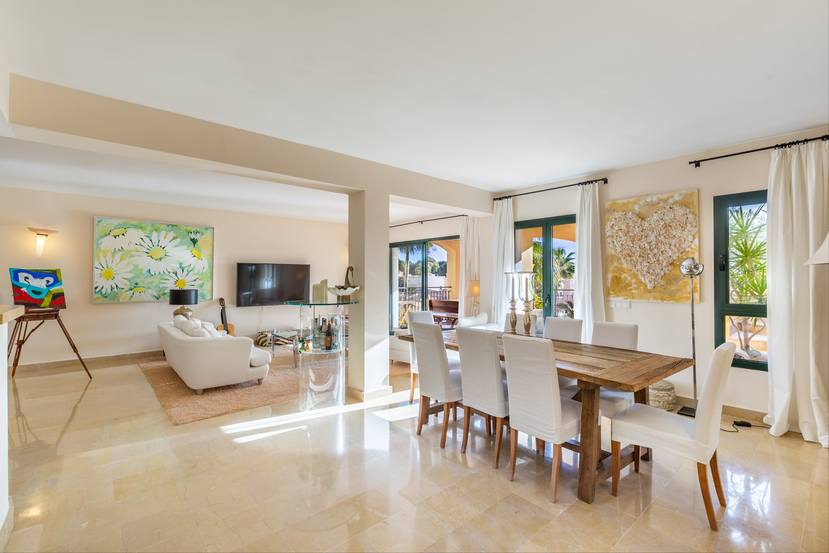 Spacious penthouse in a luxury Golf residence in Nova Santa Ponsa