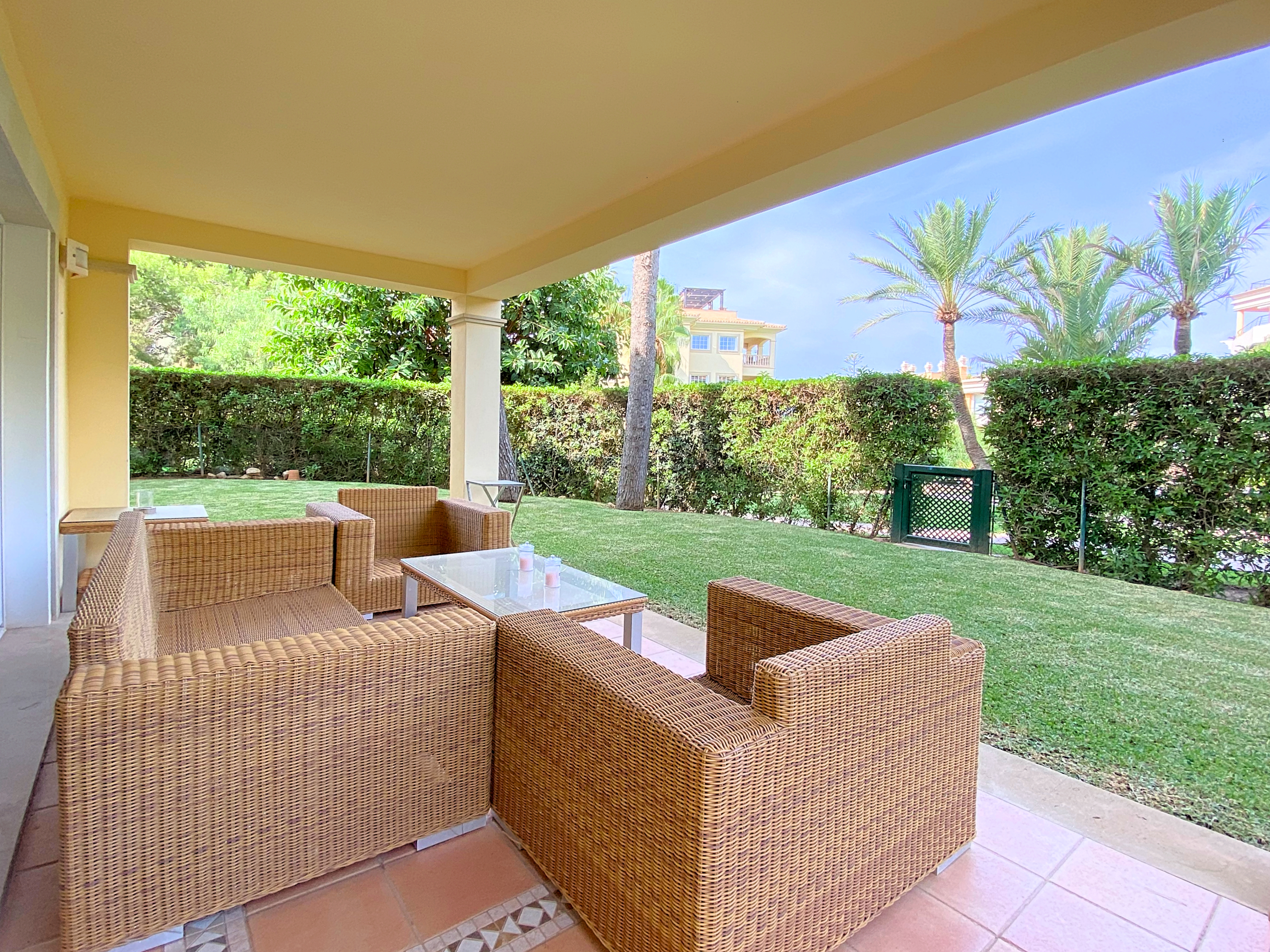 Garden apartment in Nova Santa Ponsa