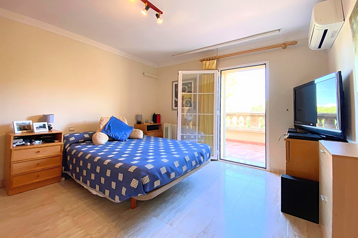 Mediterranean villa with panoramic views in Nova Santa Ponsa