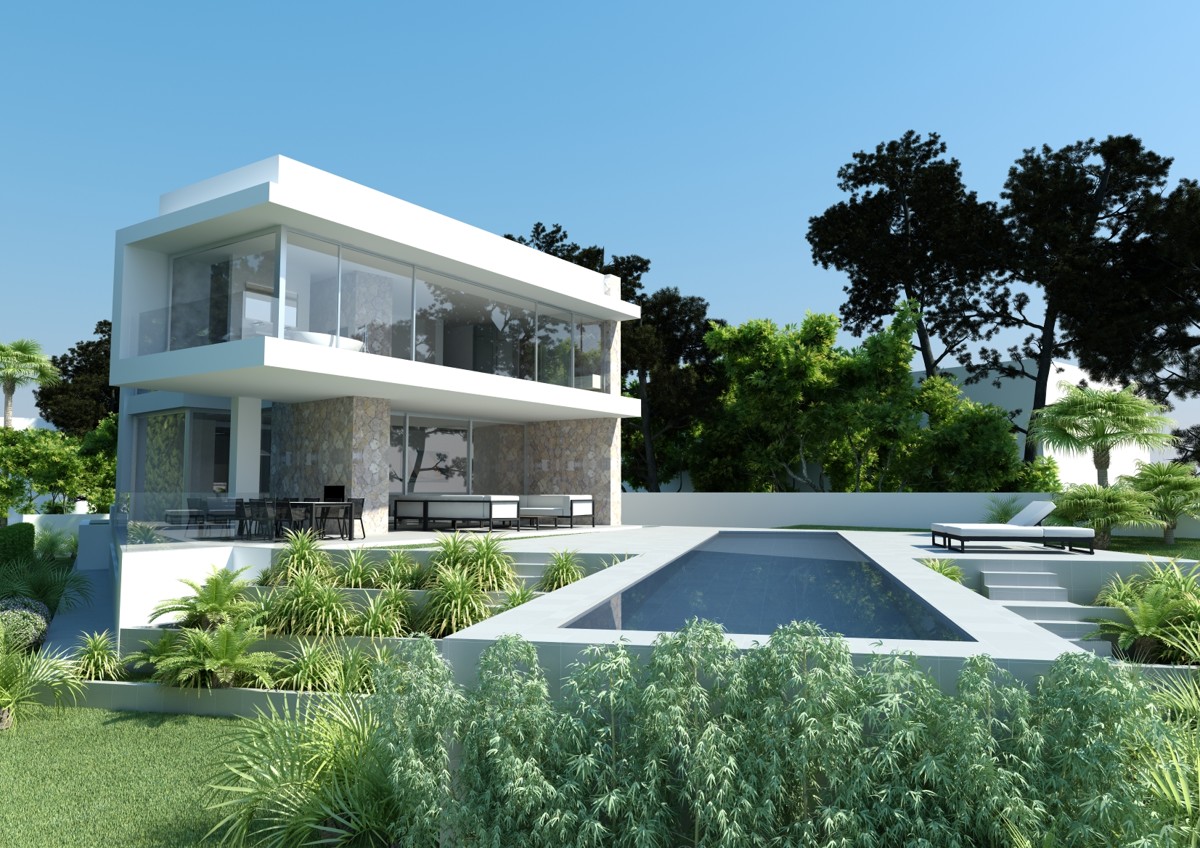 Impresionante villa de lujo de estilo moderno El Toro