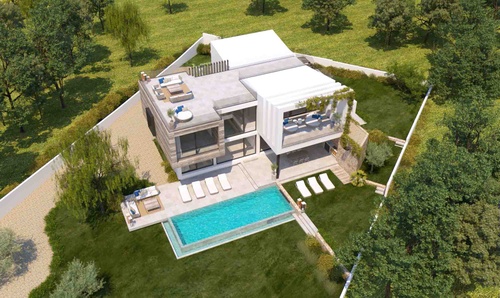  Modern project of contemporary style villa Cala Vinyas 